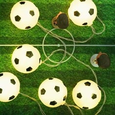 ماي ون Led كرة قدم صغيرة وامض ضوء كأس العالم ضوء ديكور خفيف للجو