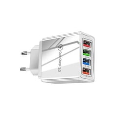 الاتحاد الأوروبي/الولايات المتحدة سد الشاحن USB Quick Charge 3.0 لمحول الهاتف لـ iPhone 12 Pro Max Tablet Cortable Wall Charger Charger Fast