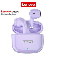 LENOVO LP40 Pro Bluetooth Earphone LENOVO LP40 TWS مع سماعات سماعات ميكروفون ميني ميني لاسلكي بلوتوث 5.0 الرياضة