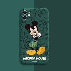 Mickey Mouse Xiake Anime Phone Case لـ iPhone 11 13 12 Pro Max Mini XR XR Max 6 6S 7 8 Plus SE 2020 Soft Silicone TPU Funda