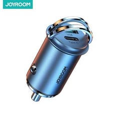 JOYROOM 20W PD+QC3.0 USB+Type-C Dual-port Ring-pull   C-A45  Mini Car Charger