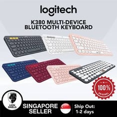 Logitech K380 لوحة مفاتيح Bluetooth اللاسلكية متعددة الجهاز