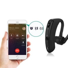 V8 Stereo Business Bluetooth Phone مع سماعات سماعات مركزية خالية من اليدين مع سماعات أذن إيرلووب لضوضاء التحكم في الصوت