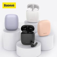 BASEUS W04 TWS Wireless Pluetond Pluetooth Headphone 5.0 in Earbuds Mini Headset for I13