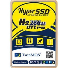 هارديسك اس اس دي من TwinMOS, سعة التخزين 256جيجابايت