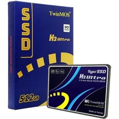 هارديسك اس اس دي من TwinMOS, سعة التخزين 512 جيجابايت