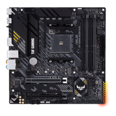 AMD B550 (Ryzen AM4) micro ATX gaming motherboard with PCIe 4.0, dual M.2, 2.5 Gb Ethernet, HDMI, DisplayPort, SATA 6 Gbps, Aura Sync RGB lighting support