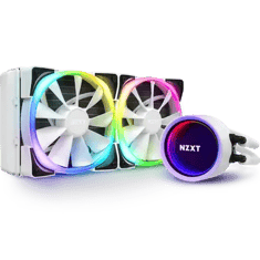 مبرد أبيض NZXT Kraken X53 RGB 240mm - RL-KRX53-RW - AIO RGB CPU Liquid Cooler