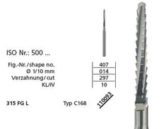  Surgical Carbide bone cutter 