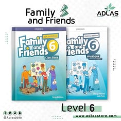 Family and Friends Class Book &amp; Workbook Level 6