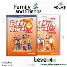 Family and Friends Class Book &amp; Workbook Level 4