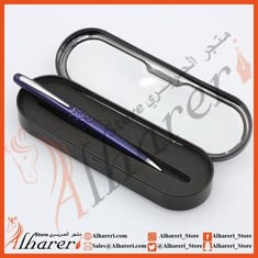 قلم بايلوت حبر جاف رسمي و أنيق لون خارجي ازرق BP-MR2-M-LPD-L