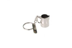 Barista Space  Coffee Keychain - ميدالية شكل أدوات