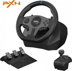 دركسون مع القير PXN V9، عجلة قيادة 270/900 درجة-Xbox Series X|S,PS3,PS4,PC,Xbox One,NS