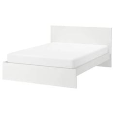  سرير، عالي، أبيض 140x200