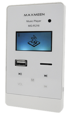 MG-R216-أمباليفاير ماكسمين صغير جداري 2*4 بلوتوث USB/MP3 قوة 30 وات