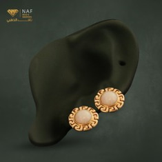 حلقان ذهب عيار 18