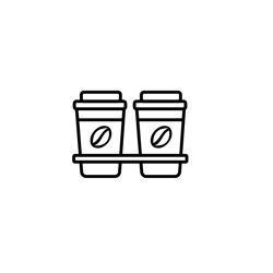الأكواب الورقية