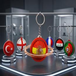 World Cup Spinning Keychain