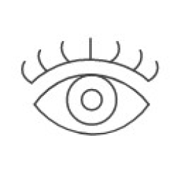 العدسات - الرموش