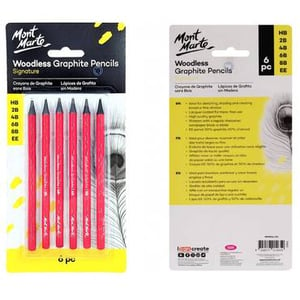 اقلام رصاص وفحم Pencils And Charcoal