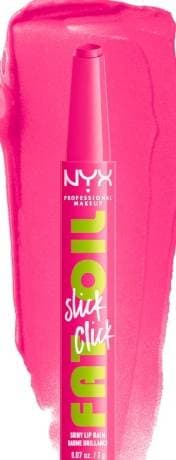 NYX ملمع الشفاة لامع سليك كليك - رقم 08 دم مي