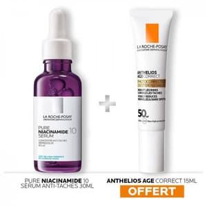 لاروش بوزاي، سيروم نياسيناميد 10 نقي ومركّز لإصلاح البقع الداكنة 30 مل