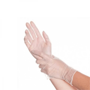 قفازات فينيل كبير 100 حبه - Gloves Vinyl (XL)100pic