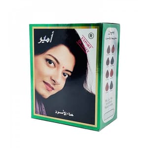 أمير حناء صبغة للشعر لون أسود