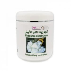 كريم زبدة شيا ابيض كويت شوب 500 جم