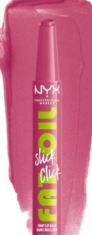 NYX ملمع الشفاة لامع سليك كليك - رقم 07 دم مي