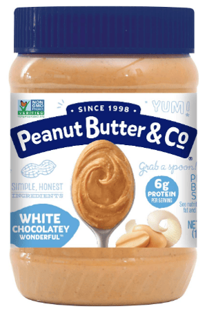 زبدة الفول السوداني بلون الشوكولاتة البيضاء من Peanut Butter & Co، جم454