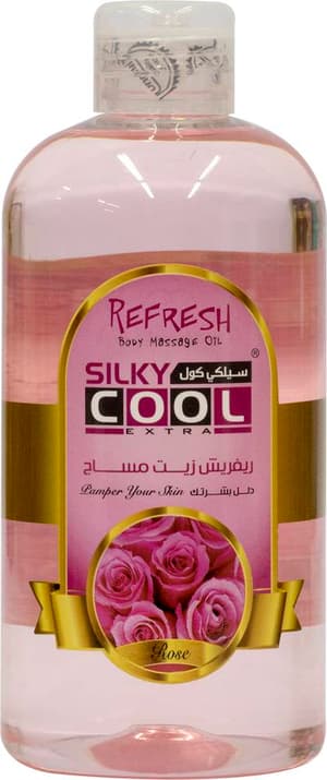 زيت حمام من سيلكي كول بالزهور