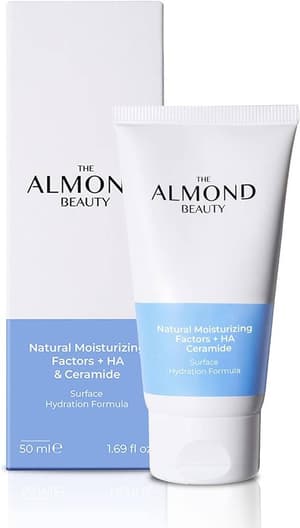 بحمض الهيالورونيك 4 دي والسيراميد لترطيب جميع انواع البشرة بعمق-the almond beauty - 50ml
