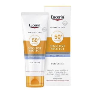 يوسيرين واقي شمس للبشرة الحساسة والجافة ، حماية 50spf