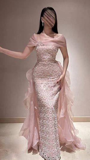 فستان اسراء الانيقه