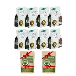 Buy 8 packs of Madinah henna and get 2 packs of genuine ground sidr as a gift with free shipping | Madinah Henna Store