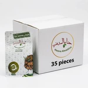  حناء المدينة جملة (كرتون 35حبة حناء المدينة) بدون اضافات ومعقم جوة ممتازة مع شحن مجانى