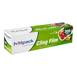 رول تغليف شفاف للأطعمة حجم 30 سم × 120 