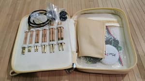 طقم سنارات تريكو سلك ماركة  knit pro