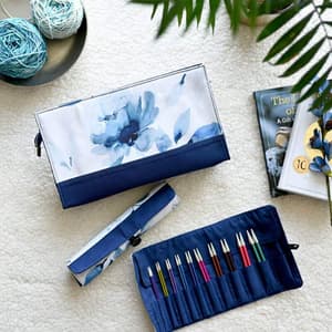 حقيبة لحفظ سنارات التريكو PROJECT POUCH WITH ROLL UP CASES