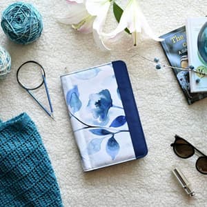 حقيبة  لحفظ سنارات التريكو الدائري السلك  BLOSSOM FIXED CIRCULAR NEEDLE CASE