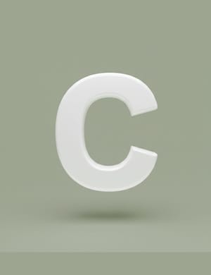 كوب C