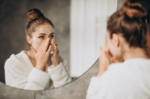 مشاكل ملمس البشرة