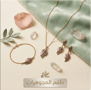 أطقم سلاسل وحلق وإسورة