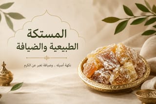 علك المستكة الطبيعي