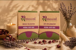Herbal bath bags