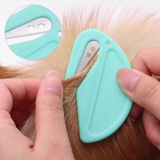أداة إزالة تشابك الشعر للقطط