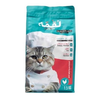 لقمة طعام جاف بالدجاج للقطط الصغيرة 1.5kg