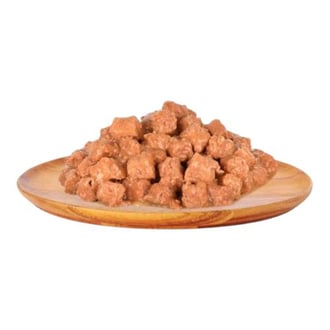 معلبات جنغل طعام رطب بنكهة السالمون والجمبري للقطط البالغة 415g